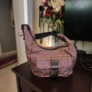 Plaid Shoulder Bag